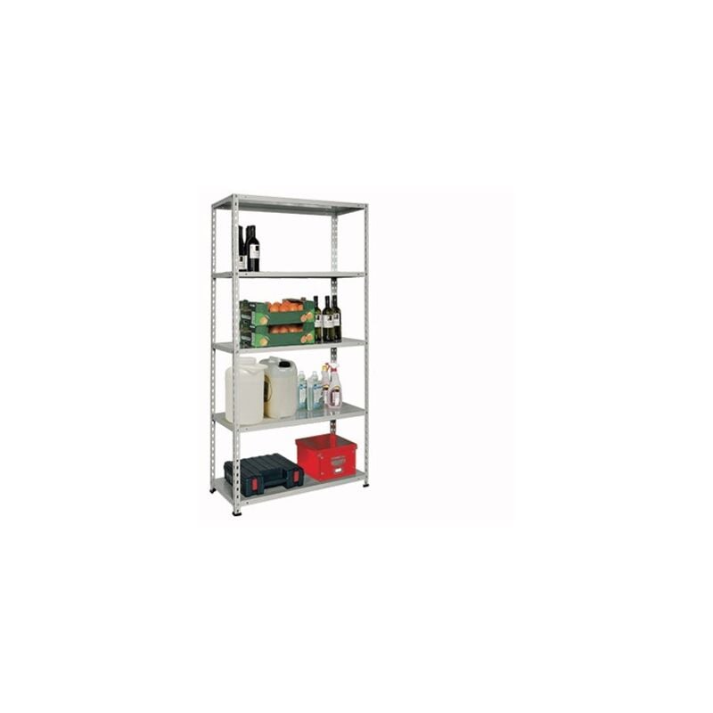 SCAFFALE METALLICO BRIXO GENIUS CM 180X90X40 SCAFFALI SCAFFALATURE METALLICHE