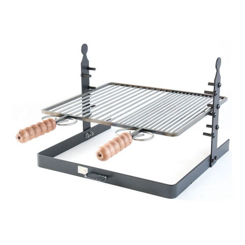 Graticola Pesante In Acciaio Cm.35x70 Al Miglior Prezzo - Foto 11