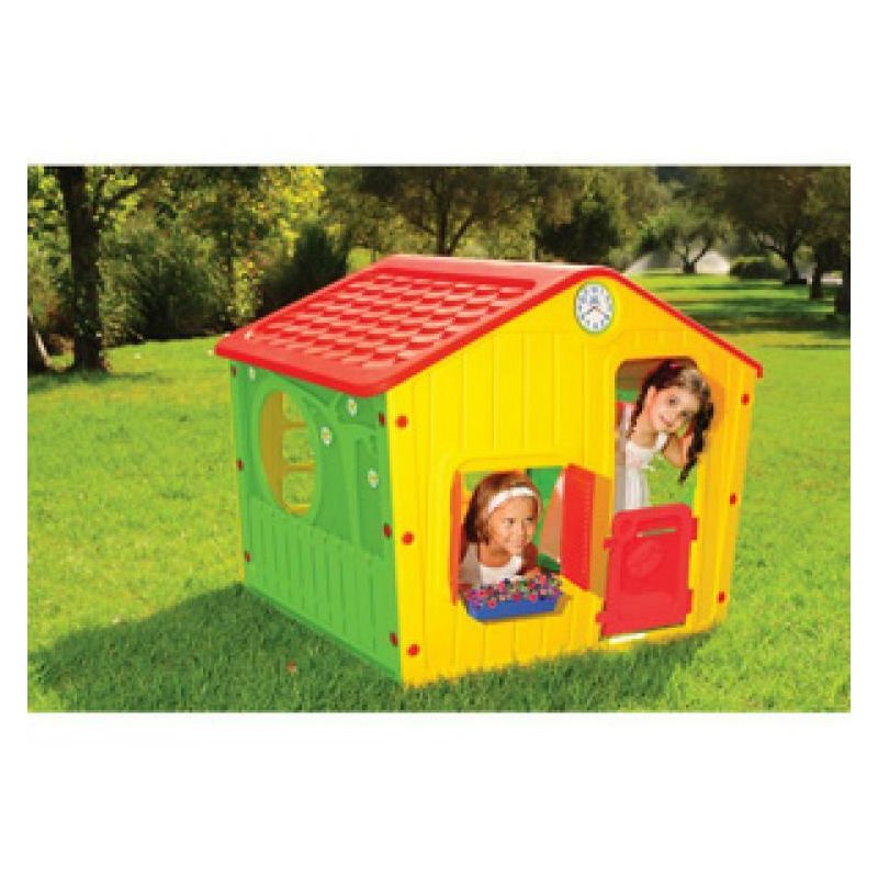 LittleTom Casetta Gioco per Bambini e Bambine incl 1 Tavolo 2