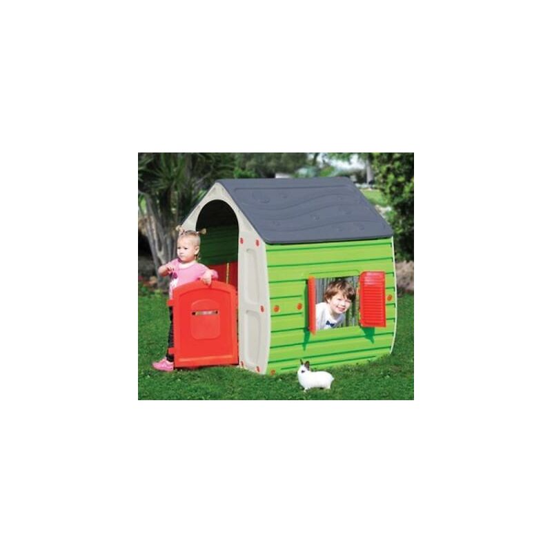 LittleTom Casetta Gioco per Bambini e Bambine incl 1 Tavolo 2