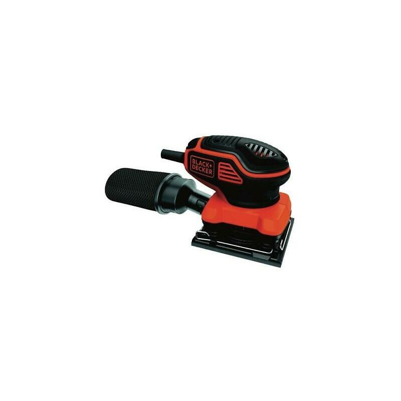 Black & Decker KA450-QS Ponceuse 220 Watt 114x114 mm