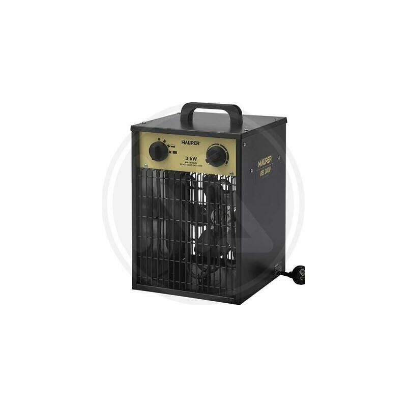 Riscaldatore elettrico industriale rei 1500-3000 watt maurer