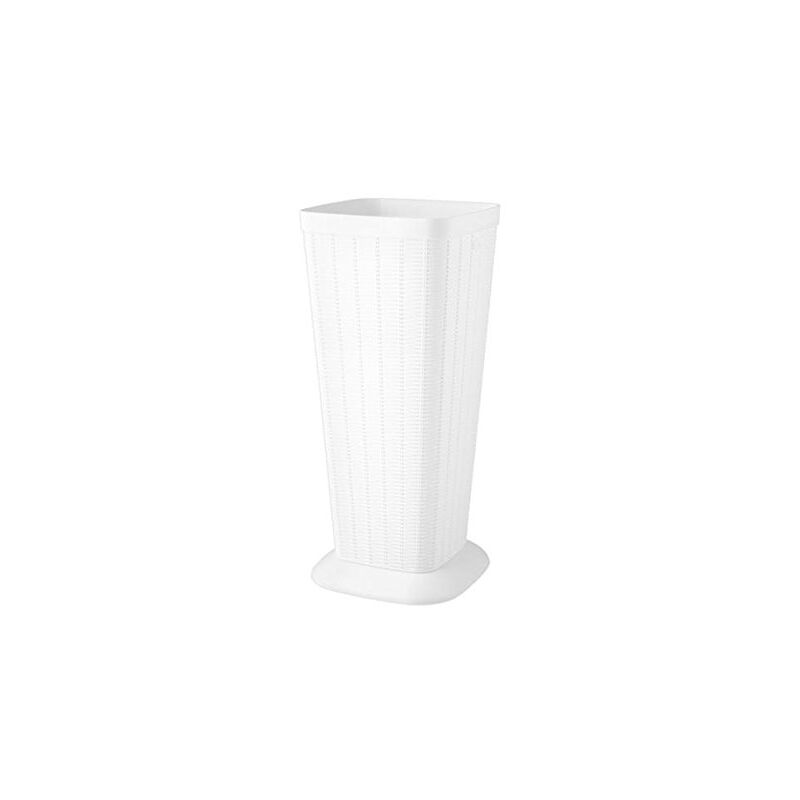 Portaombrelli stefanplast elegance cm25,5x25,5x57h disponibile in vari  colori colore: bianco