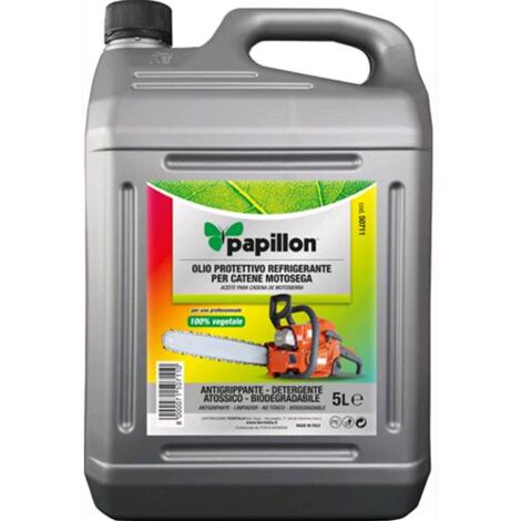 Papillon Olio Protettivo Refrigerante per Catene e Barre di Motosega 5 LT