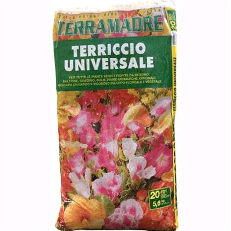 Terriccio universale 70 litri prodotto naturale già concimato