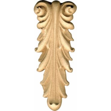 Fregio per Mobili in Pasta di Legno finitura Grezza 43x110 mm art.03.4867