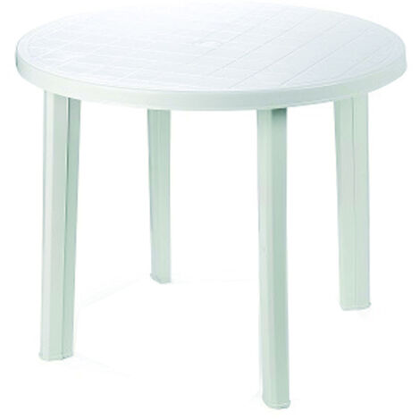 TAVOLO TONDO DA 90 CM IN POLIPROPILENE BARBADOS ARREDO GIARDINO