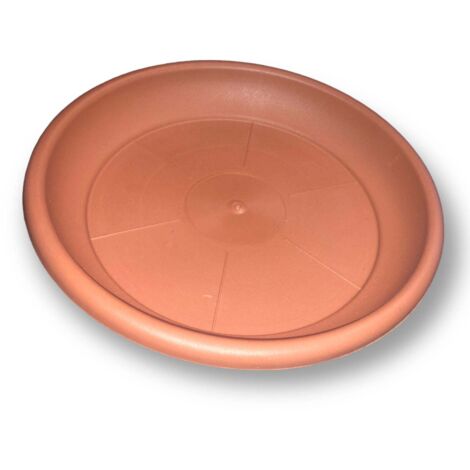 Sottovasi tondi per vasi Tivoli - 18 - per vaso 20 Conf. 10 Pz