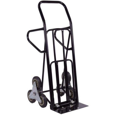 BRIXO STEP CARRELLO PORTAPACCHI IN ACCIAIO A 6 RUOTE PORTATA MASSIMA 200 KG
