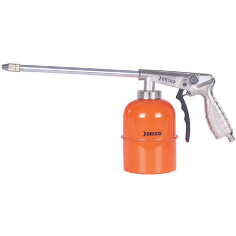 Pistola lavaggio Brixo ad aria compressa in alluminio serbatoio 1 lt (1/2)