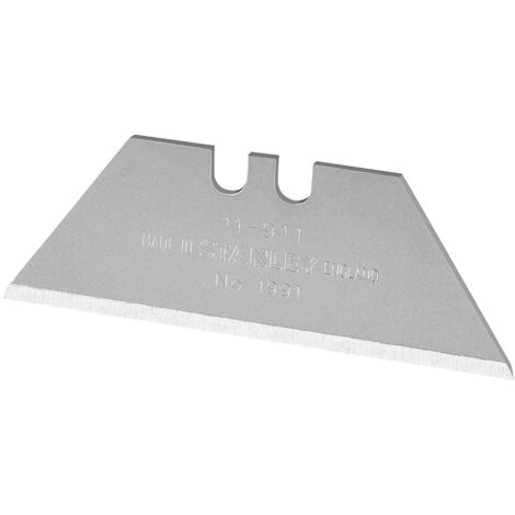 LAME A TRAPEZIO PER COLTELLI STANLEY  A.1- 11- 908  - mm-50x23xH19 PEZZI 100