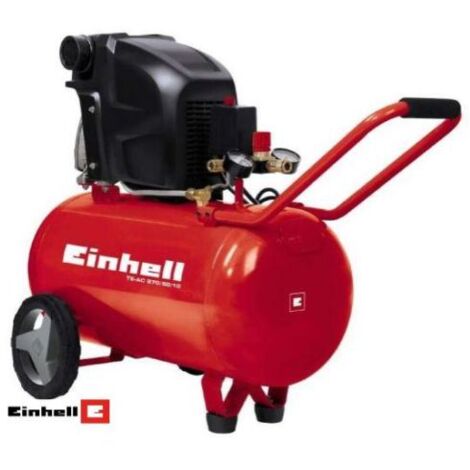 COMPRESSORE AD ARIA LUBRIFICATO OLIO 50L 10 BAR EINHELL TE - AC 270/50/ LITRI 50