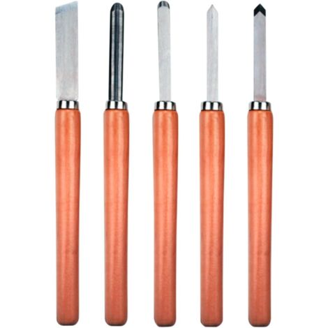 Einhell Set Di 5 Sgorbie Per Tornio Legno - Per Modellare E Intagliare Con Precisione - Foto 11