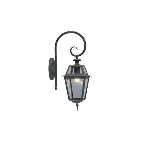 LANTERNA LAMPADA APPLIQUE NAPOLI A PARETE W60 CM. 20X20X50H