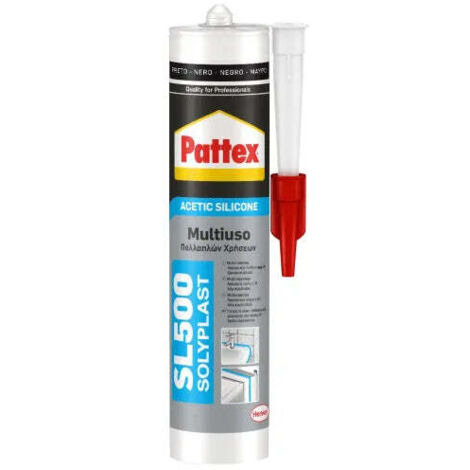 SILICONE SIGILLANTE ACETICO ANTIMUFFA PATTEX SL 500 MARRONE