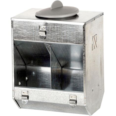 Mangiatoia Doppia per Conigli cm. 20X13X24 H