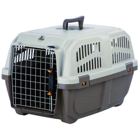 Skudo Iata Trasportino Per Cani Gatti Auto Aereo Gabbia Taglia Media Grande