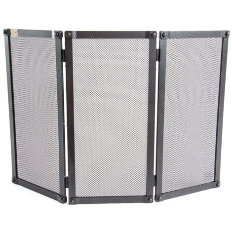 SCHERMI PARASCINTILLE 3 ANTE RIBATTINO IN FERRO BATUTTO CM.76X2,5X50 (1/3)