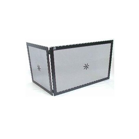 Parascintille Per Camino In Ferro, 50 Cm, Colore Nero – Viscio Trading 155963