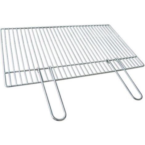 Griglia Graticola In Acciaio Cromato Per Barbecue Beton 57x40cm -dc0001