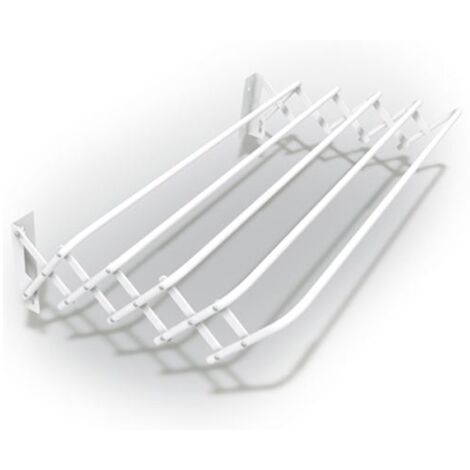 STENDIBIANCHERIA DA PARETE A SOFFIETTO BRIO SUPER GIMI 120 MISURA 120x47x19H CM