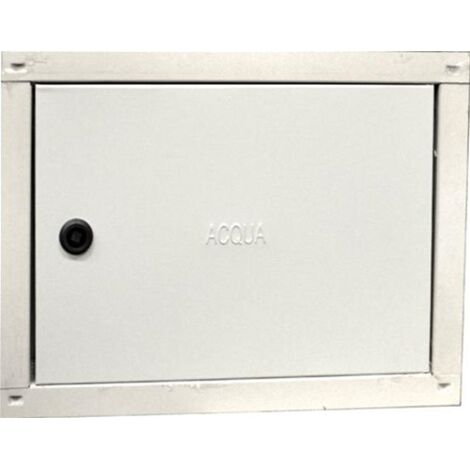 Sportello Per Contatori Acqua in Metallo Cm 25X35 Avorio