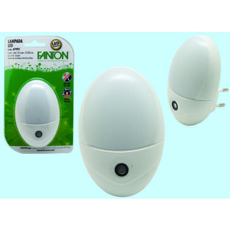 LUCE SPIA NOTTURA LUCI CON SENSORE CREPUSCOLARE 5 LED LUCI NOTTURNE SOFFUSE (1/2)