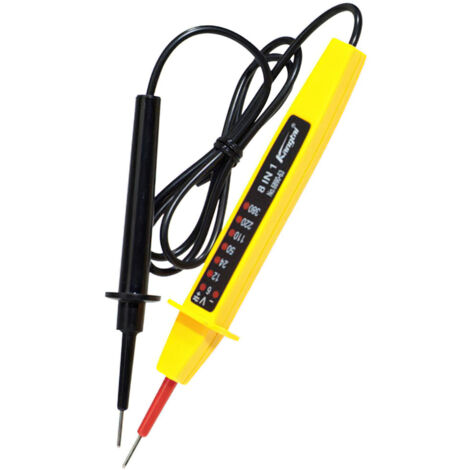 TESTER A PENNA  6/400V 8 FUNZIONI MAURER TENSIONE MAX 400 Volt