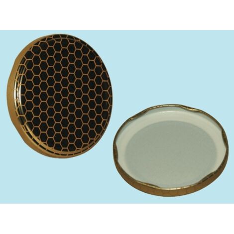 TAPPI TAPPO PER VASI VASETTO IN VETRO PER MIELE Ø mm. 82 CF. PEZZI 100 (1/2)