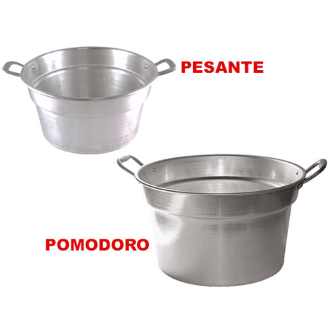 Caldara pesante alluminio cm 70x43