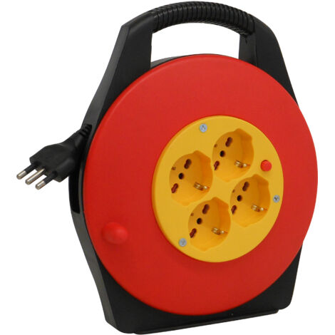 Cavo Prolunga 10 metri Corrente Elettrica Presa Schuko Domestica Casa 220V