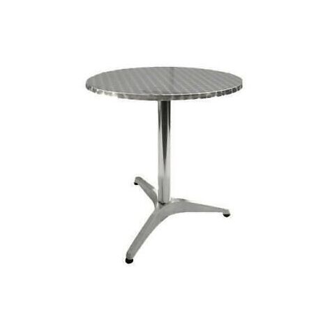 Tavoli tavolo tavolino bar alu round cm �60xh70 arredo casa giaridno bar