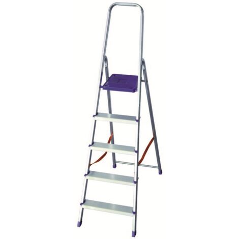 SCALA scaletto in alluminio Facal 4 gradini DOMUS K100 leggera rinforzata 100kg