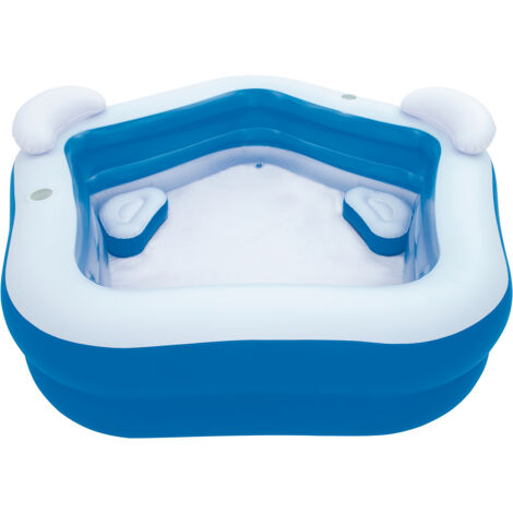 PISCINE PISCINA GONFIABILE FAMILY BESTWAY 54153 CM.213x207xH69 (1/5)