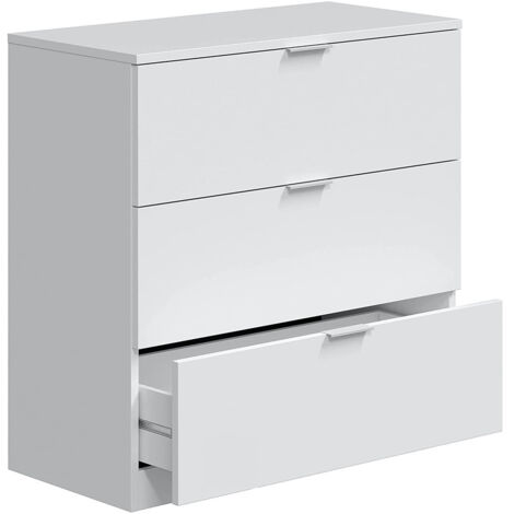 KIT CASSETTONE 3 CASSETTI 80X38X77 BIANCO
