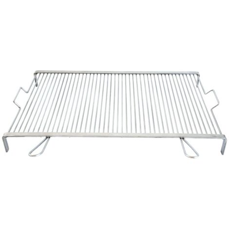 GRIGLIA GRATICOLA MAREMMANA INOX 95X60 AISI304 PROFESSIONALE (1/5)