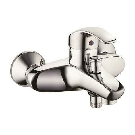 Miscelatore rubinetto vasca-doccia esterno in ottone cromato top quality