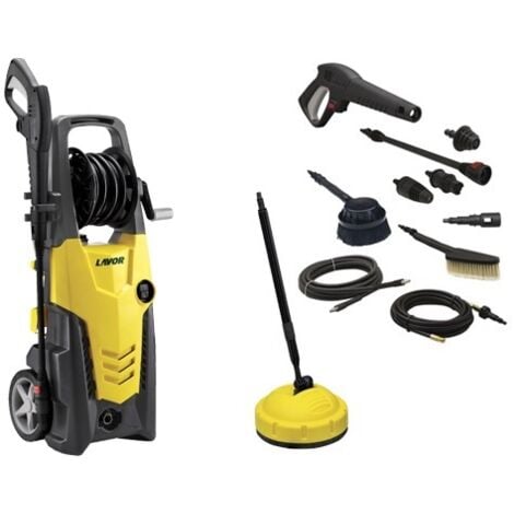 IDROPULITRICI LAVOR 2500W PLANET 170 EXTRA IDROPULITRICE SUPER ACCESSORIATA