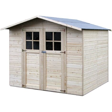 GARDEN COTTAGE CASETTA LEGNO WOODEN A PANNELLI VAL GARDENA CM.L212xP182xH166/199