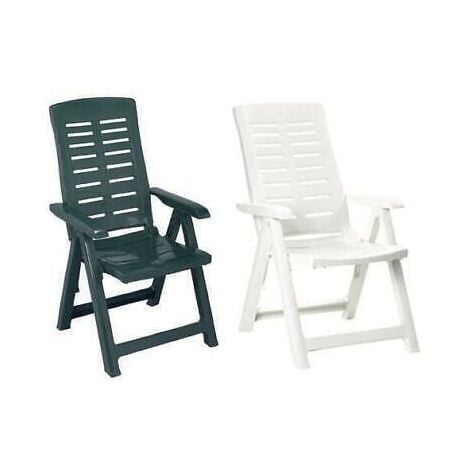 sedie sdraio da giardino in plastica