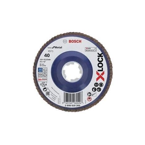 Set 4 Dischi Lamellari Grana 40/60/80/120 Per Smerigliatrice Bosch GWS 10,8V-12V - Per Legno E Acciaio - Foto 5