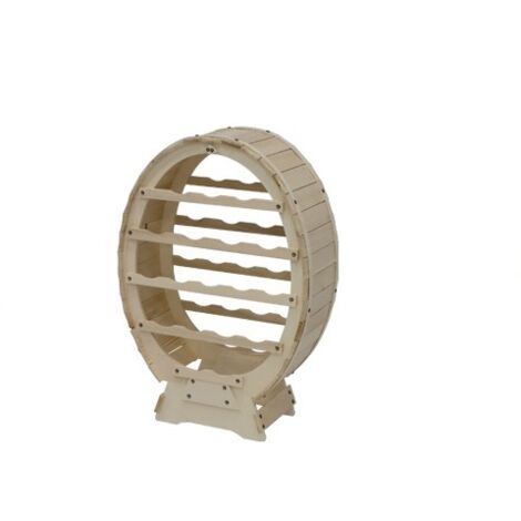 PORTABOTTIGLIE PORTAVINO BOTTICELLE ALBERIAMO 18 POSTI  CM.51x23xH74