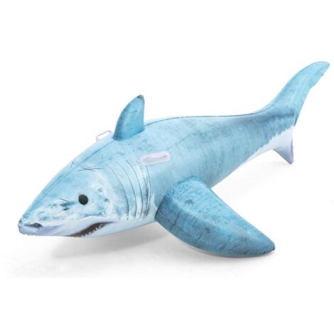 GIOCHI GONFIABILI SQUALO 3D CON MANIGLIE BESTWAY 41405 CM.183x102 (1/5)