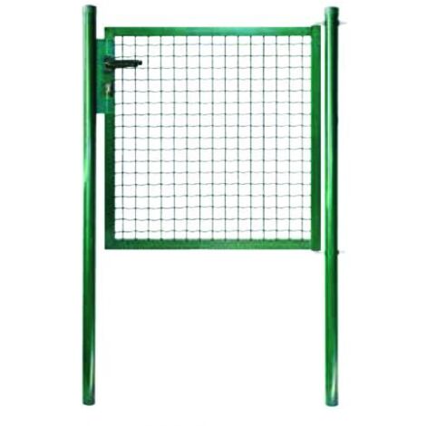 CANCELLO PEDONALE PER RECINZIONE TIVOLI 100X145 H CM VERDE (31250)