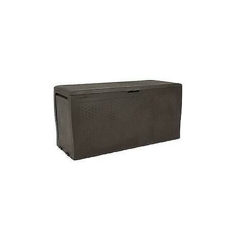 Baule in plastica resina Glenwood Marrone cm 128x65x61