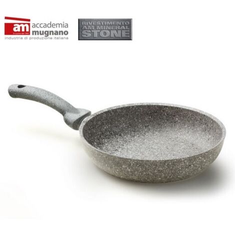 PADELLA ANTIADERENTE IN PIETRA CM. 22 CUORE DI PIETRA ACCADEMIA MUGNANO
