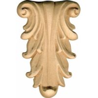 Fregio per Mobili in Pasta di Legno finitura Grezza 70x100 mm art.03.4866