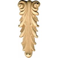 Fregio per Mobili in Pasta di Legno finitura Grezza 43x110 mm art.03.4867