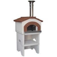 FORNI FORNO A LEGNA A CASA MIA PREFABBRICATO CM.L95xP103xH190