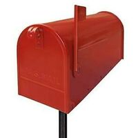 Cassetta postale posta americana modello topolino cmL17xp48xh22 colore:  rosso